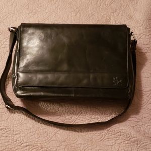 EUC Stallion Faux Leather Laptop Bag